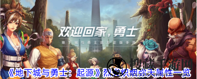 地下城起源新套装揭秘：雾神烈炎炽烟属性全解析